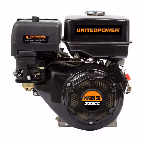 2인치 가솔린 쓰레기 펌프, 50mm 흡입구/배출구 펌프, 208cc 펌프